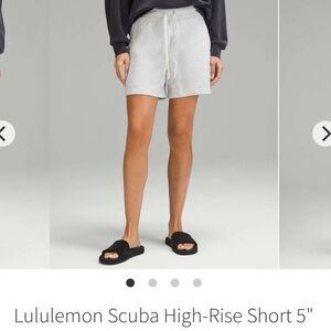 Lululemon Scuba High-Rise Short 5"